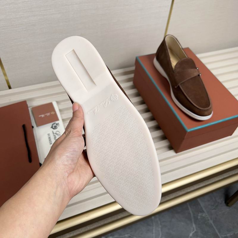 Classic Brown Suede Loafers