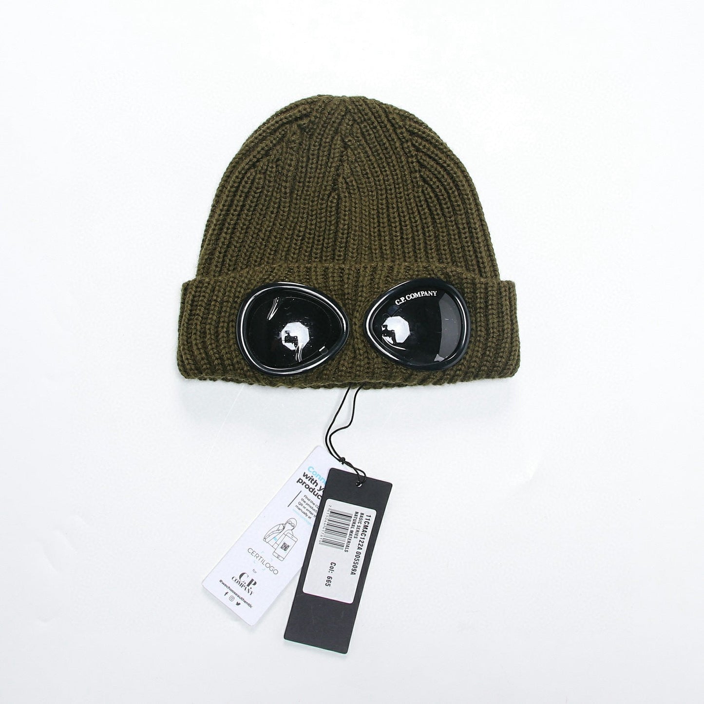 Beanie Hat with Integrated Goggles
