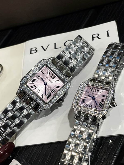 Luxury Square Diamond Watch