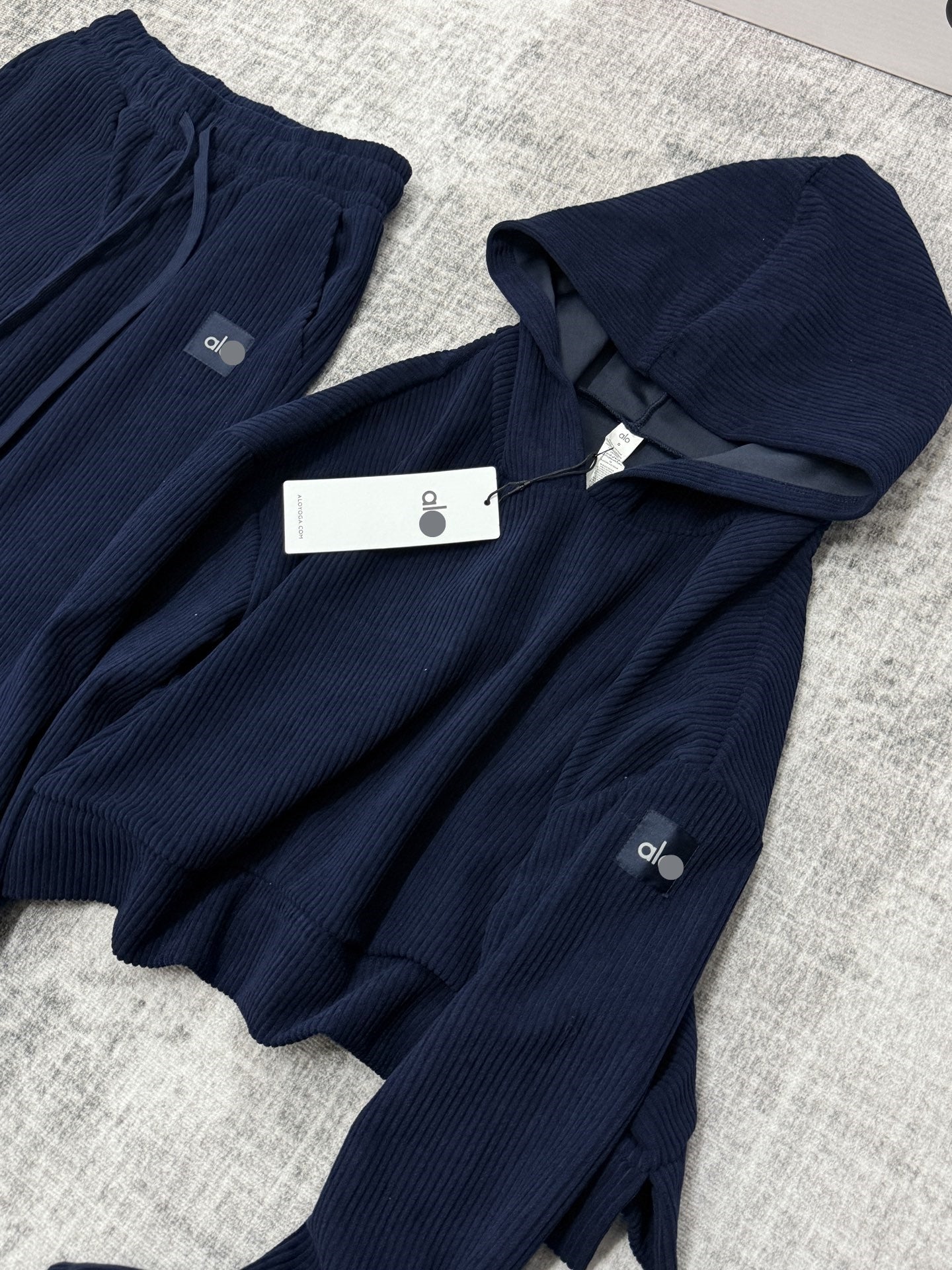 Corduroy Two-Piece Lounge Set